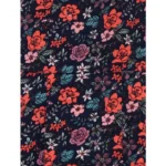 Generic Girl's Polyester Crepe Embellished Sleeveless Round Neck Dress (Multicolor) - Image 3