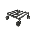 Generic Iron Wheel Pot Stand For Planters Square Shape Stand
