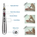 Generic Metal Electronic Acupuncture Pain Relief Pen - Image 2