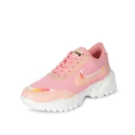 Generic Women's Casual Mesh Printed Lace-Ups Shoes (Pink) - Image 4