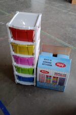 Multipurpose Modular Drawer Organizer Storage Box - 5 Layers - Full Detail by Nari Haat, Indian ethnic wear, women cl...