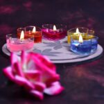 Heart Shape Wax Scented Candles, Diwali (Pack of 20 pcs) - Image 6