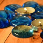 Glass Gem Stone, Flat Round Marbles Pebbles for Vase Fillers, Attractive pebbles for Aquarium Fish Tank. - Image 3