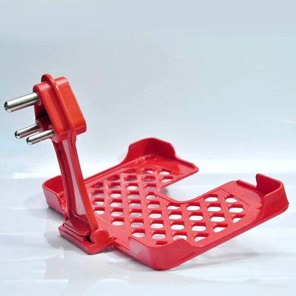 Red Multi-Purpose Wall Holder Stand