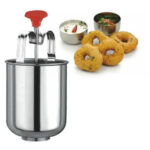 Stainless Steel Medu Vada And Donut Maker For Perfectly Shaped And Crispy Vada Maker - Sleeve Design by Nari Haat, In...