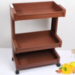 Plastic Serving Trolley Kitchen bar cart for bar, Living Room - Full Detail by Nari Haat, Indian ethnic wear, women c...