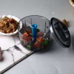 Ganesh Bingo Lock-Unlock Push Chopper (725ML) - Sleeve Design by Nari Haat, Indian ethnic wear, women clothing, desig...