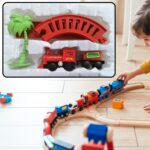 World Express Mini Train Play Set for kids - Sleeve Design by Nari Haat, Indian ethnic wear, women clothing, designer...