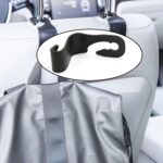 Car Backrest Hanger and backrest stand for giving support and stance to drivers. - Closeup Embroidery by Nari Haat, I...