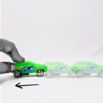 Super City Car Racer Pull-Push Vehicle Toy for Kids (Set of 12 Pcs / Multicolor) - Neckline Detail by Nari Haat, Indi...