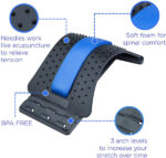 Multi-Level Back Stretcher Posture Corrector Device for Back Pain - Full Detail by Nari Haat, Indian ethnic wear, wom...