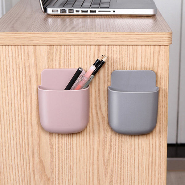 Wall Mounted Phone Charging Holder Storage