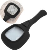 Handheld LED Magnifying Glass – 6 Lighted Magnifier for Reading & Inspection - Sleeve Design by Nari Haat, Indian e...