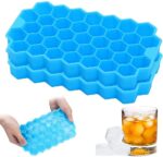 Flexible Silicone Ice Cube Tray, 37 Small Cubes , Fridge Use - Back View by Nari Haat, Indian ethnic wear, women clot...