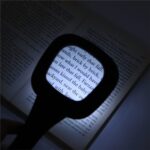 Handheld LED Magnifying Glass – 6 Lighted Magnifier for Reading & Inspection - Closeup Embroidery by Nari Haat, Ind...