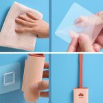 Silicone Toilet Brush with Holder (Without Box) - Neckline Detail by Nari Haat, Indian ethnic wear, women clothing, d...