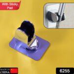 Shower Head Holder, Adhesive Handheld Shower Holder, with adhesive sticker to hold - With Dupatta by Nari Haat, India...