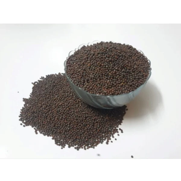 Packet of organic mustard microgreen seeds