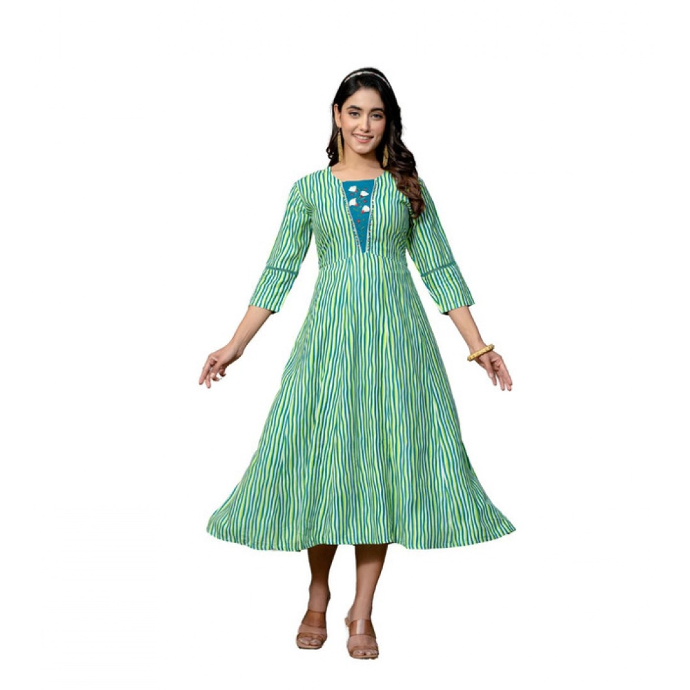 63079-1000x1000-1.webp Rama Rayon A-Line Embroidery Kurti for Women