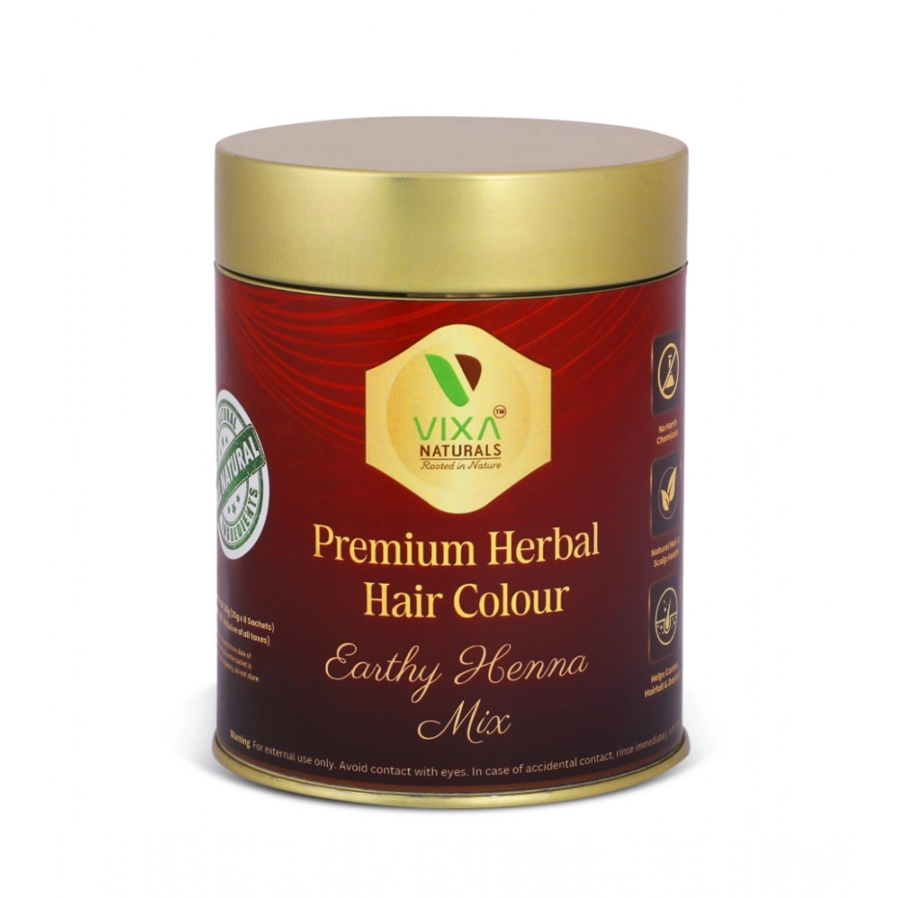 Women's Vixa Naturals Dark Brown Herbal Hair Color Henna Powder