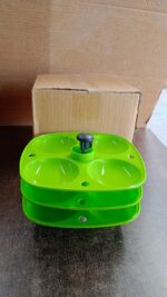 3 Layer Idli Stand for Holding and Serving Idlis (Household Kitchen Use) - Fabric Detail by Nari Haat, Indian ethnic ...