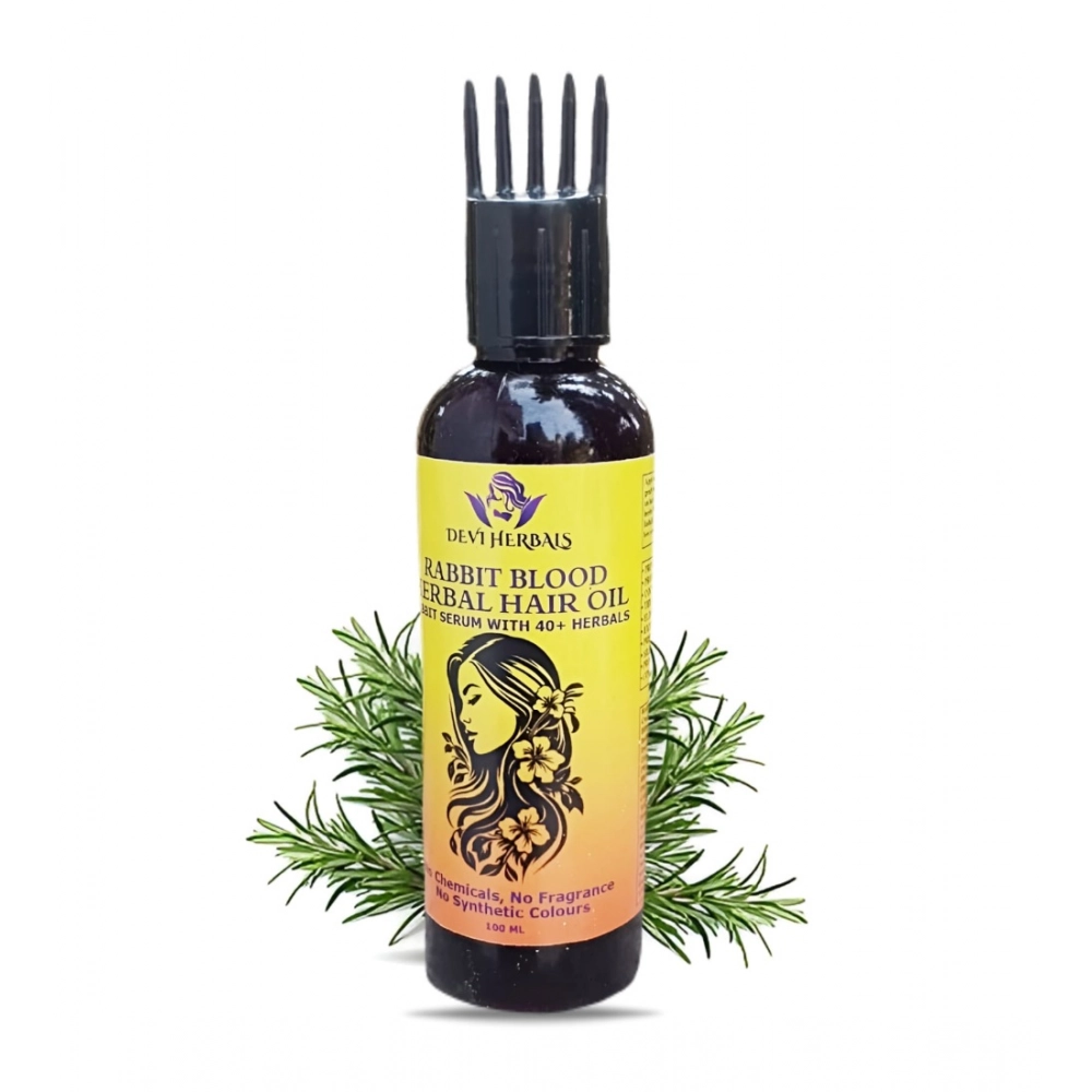Devi Herbals Rabbit Blood Herbal 100 ML Hair Growth Oil