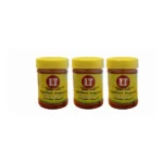 Pack of 3 small jars of Red Lemon Pickle
