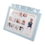 Multicolor Acrylic First Year Baby Photo Frame