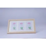 Multicolor Acrylic Cactus Image Frame for Home Decor