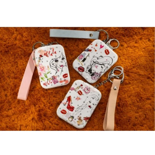 NariHaat Stylish Metal Rectangle Pocket Mirror