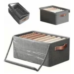 Generic Polypropylene Foldable Storage Bag With Lid  (Multicolor)