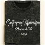 Generic Men's Cotton Acid wash T-shirt (Grey)