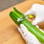 Ganesh 3pc Lighter Cum knife and peeler. - Back View by Nari Haat, Indian ethnic wear, women clothing, designer suit