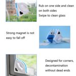 Double face glass cleaner Window Squeegee, Magnetic Window Washing Equipment. - Closeup Embroidery by Nari Haat, Indi...