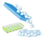 18-Cavity -Up Ice Cube Tray - Flexible Silicone, Easy Release 100% BPA-Free - Neckline Detail by Nari Haat, Indian et...