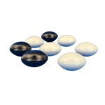 Glass Gem Stone, Flat Round Marbles Pebbles for Vase Fillers, Attractive pebbles for Aquarium Fish Tank. - Image 5