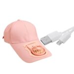 Mini Rechargeable Fan Portable Powered Hat Cap Fan - Image 4