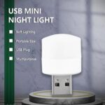 USB LED LAMP Night Light, Plug Small Led Nightlight Mini Portable for PC and Laptop - Neckline Detail by Nari Haat, I...