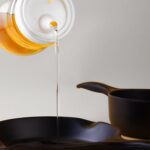 Oil Dispenser Stainless Steel with small nozzle 1000ml - Fabric Detail by Nari Haat, Indian ethnic wear, women clothi...