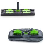 Multipurpose Wet and Dry Cleaning Microfiber Flat MOP Floor Cleaning Mop with , 360 Degree Rotating Head and Telescop...