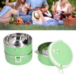 3 Layer Doraemon Lunch Box Tiffin - Back View by Nari Haat, Indian ethnic wear, women clothing, designer suit