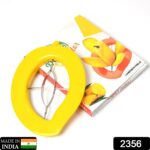Mango Cutter Slicer Machine Tool Cutter Sharp Blades Cutter Non Slip Handle ( 1pc ) - With Dupatta by Nari Haat, Indi...