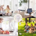 Telescopic Foldable Electric Desktop Fan – Adjustable & Portable - Fabric Detail by Nari Haat, Indian ethnic wear, ...