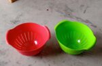 Plastic Fruits Vegetable Noodles Pasta Washing Bowl & Strainer - Full Detail by Nari Haat, Indian ethnic wear, women ...