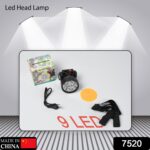 Head Lamp 9 Led Long Range Rechargeable Lamp Use For Farmers, Fishing - With Dupatta by Nari Haat, Indian ethnic wear...