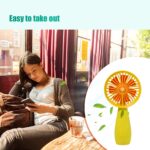 Foldable Handy Light Fan Rechargeable Mini Fan for Personal Use Hand Bar Battery Free - Image 3