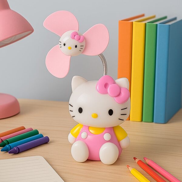 Kitty USB Powered Portable USB Mini Cooling Fan Cooler Portable (Battery Not Include) - Front View by Nari Haat, Indi...