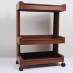 Plastic Serving Trolley Kitchen bar cart for bar, Living Room - Neckline Detail by Nari Haat, Indian ethnic wear, wom...