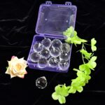 White Crystal Ball Hanging Crystal Ball for Home and Office or Car Decor. - Fabric Detail by Nari Haat, Indian ethnic...