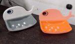 Fish Shape Wall-Mounted Double Layer Soap Holder for Bathroom & Kitchen - Full Detail by Nari Haat, Indian ethnic wea...